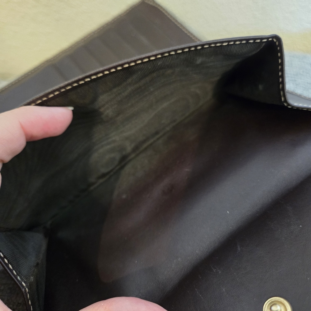 Gucci Monogram Long Stripe Wallet, Coated Canvas And Leather - Picture 10 of 16